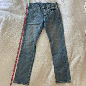 Levi's 511 slim skinny jeans light blue wash